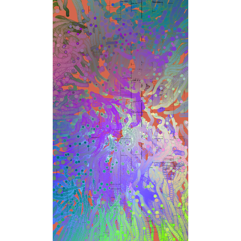 turbulences & grids #47 static NFT preview