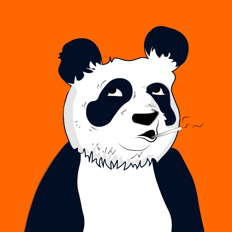 Evolving Pandas #99 static NFT preview