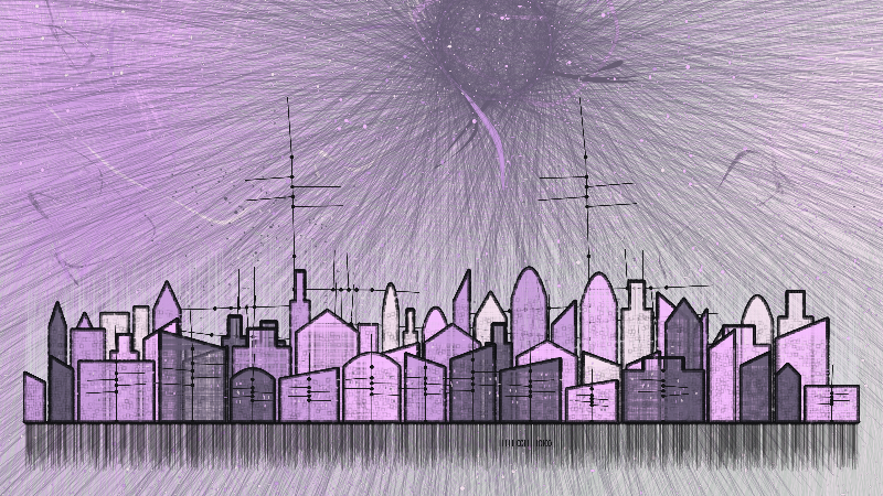 Connected City #47 static NFT preview