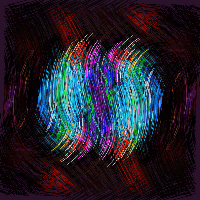 rainbow explosion #72 static token preview