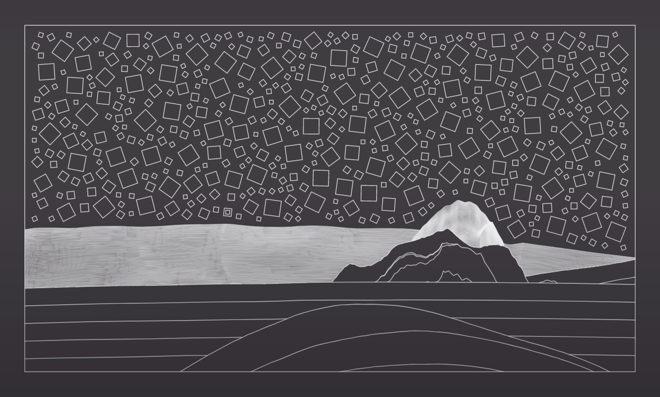 Metal Mountains #117 static NFT preview