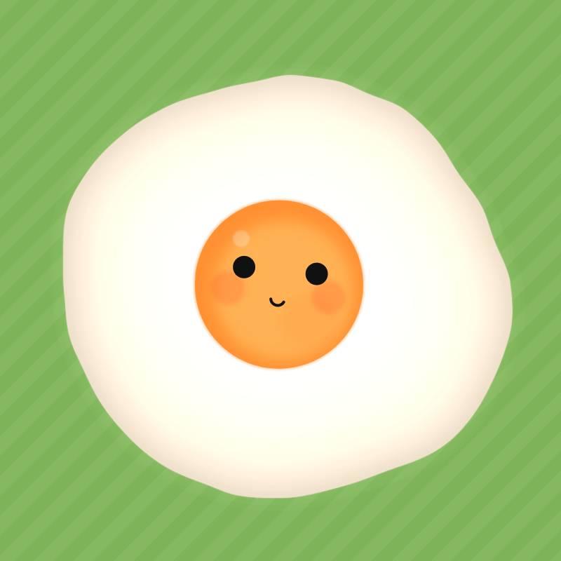 Cute Egg #25 static token preview