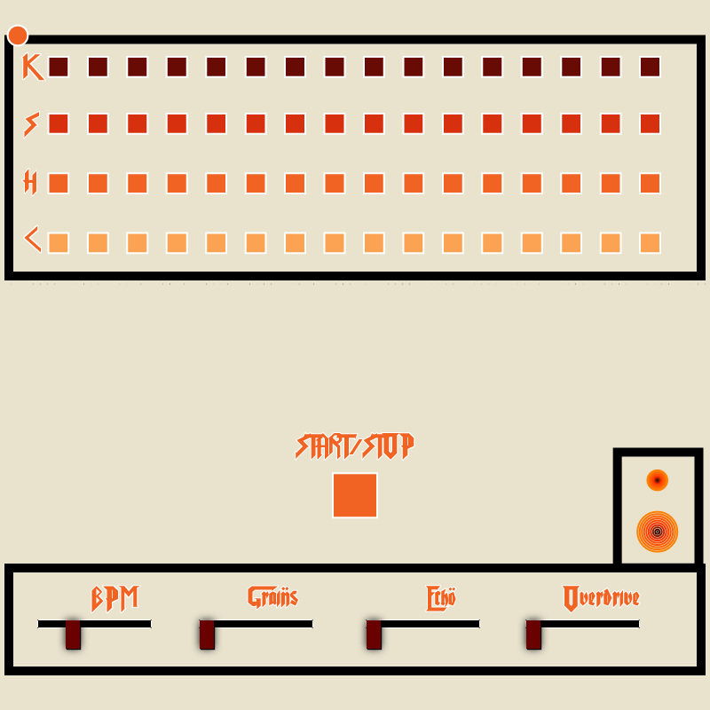DrumMachine: GD-X 001 #15 static token preview