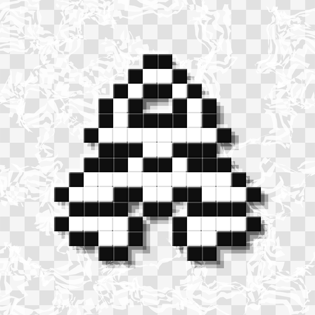 Pixel Spaceships Solos #21 static token preview