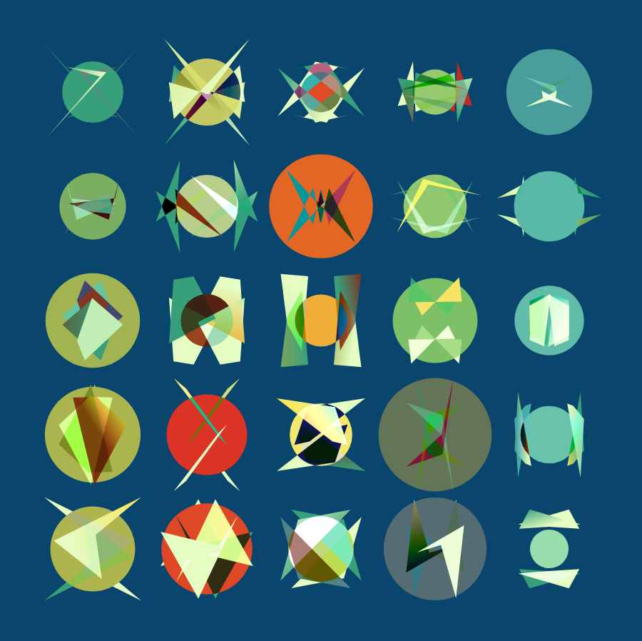 Grid In Motion #185 static NFT preview