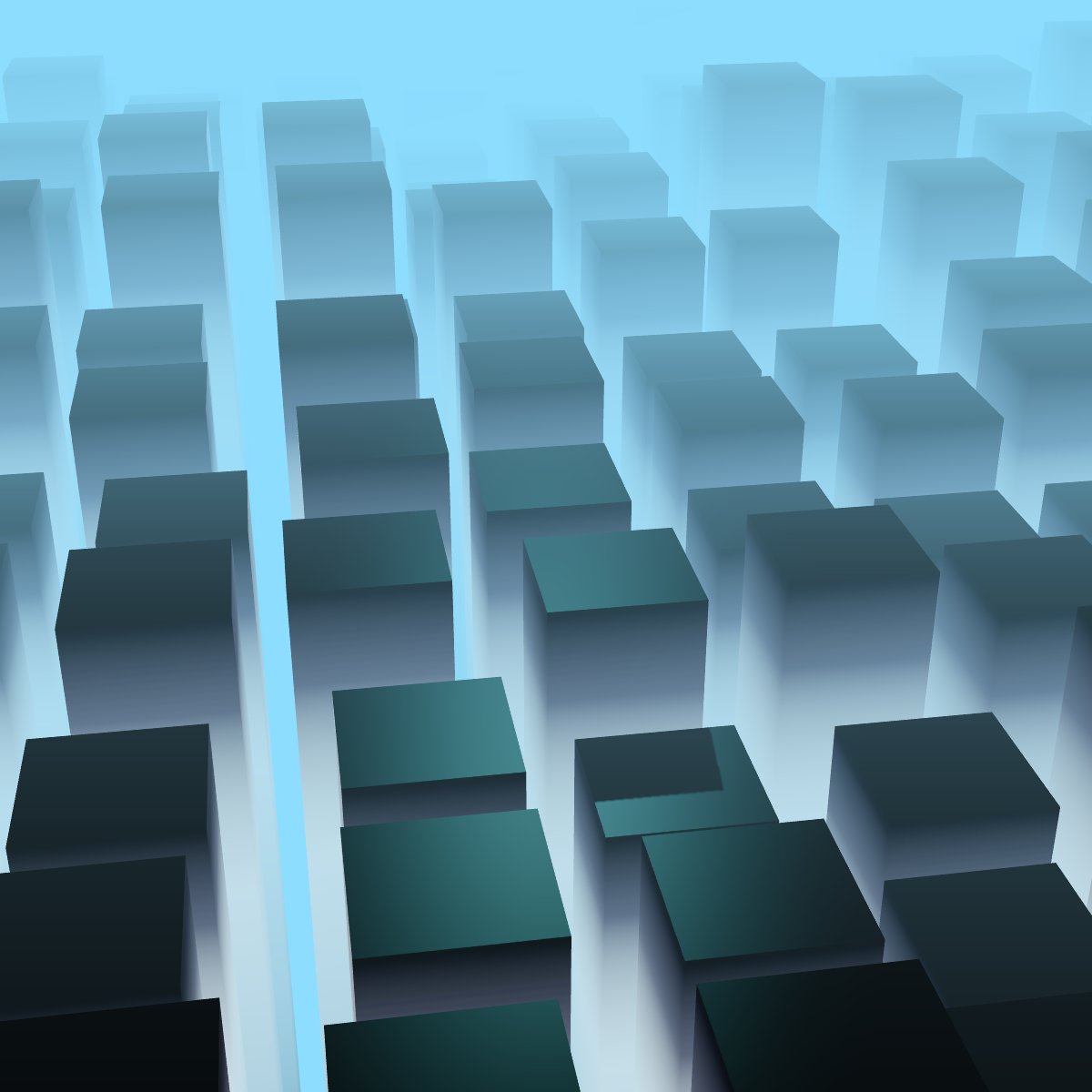 Sea of Monoliths #33 static NFT preview