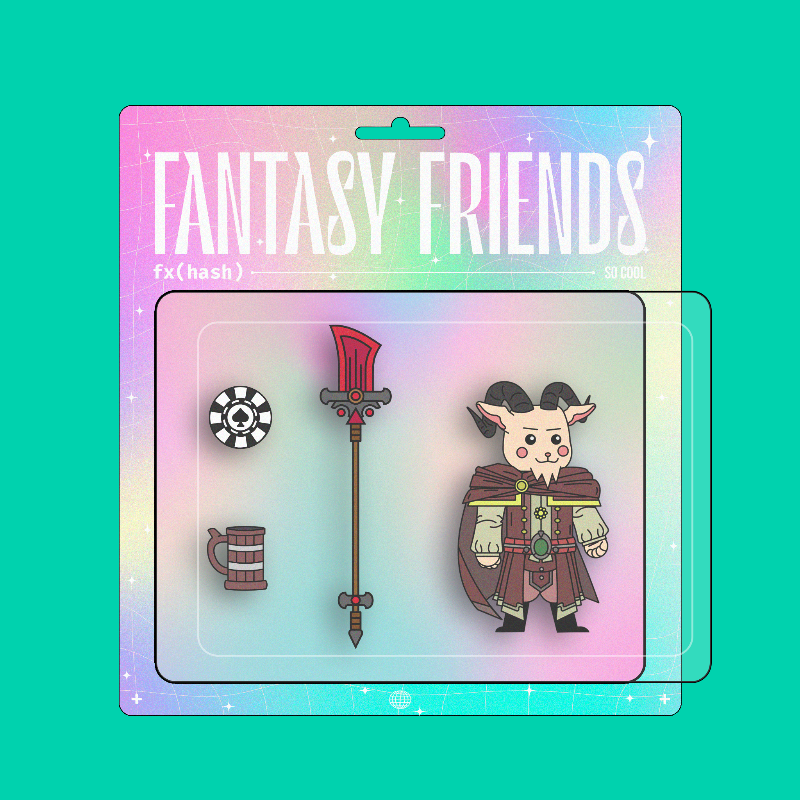 Fantasy Friends #49 static token preview