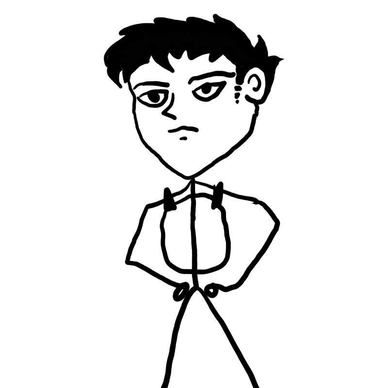hANDSOME STICKMAN #32 static NFT preview