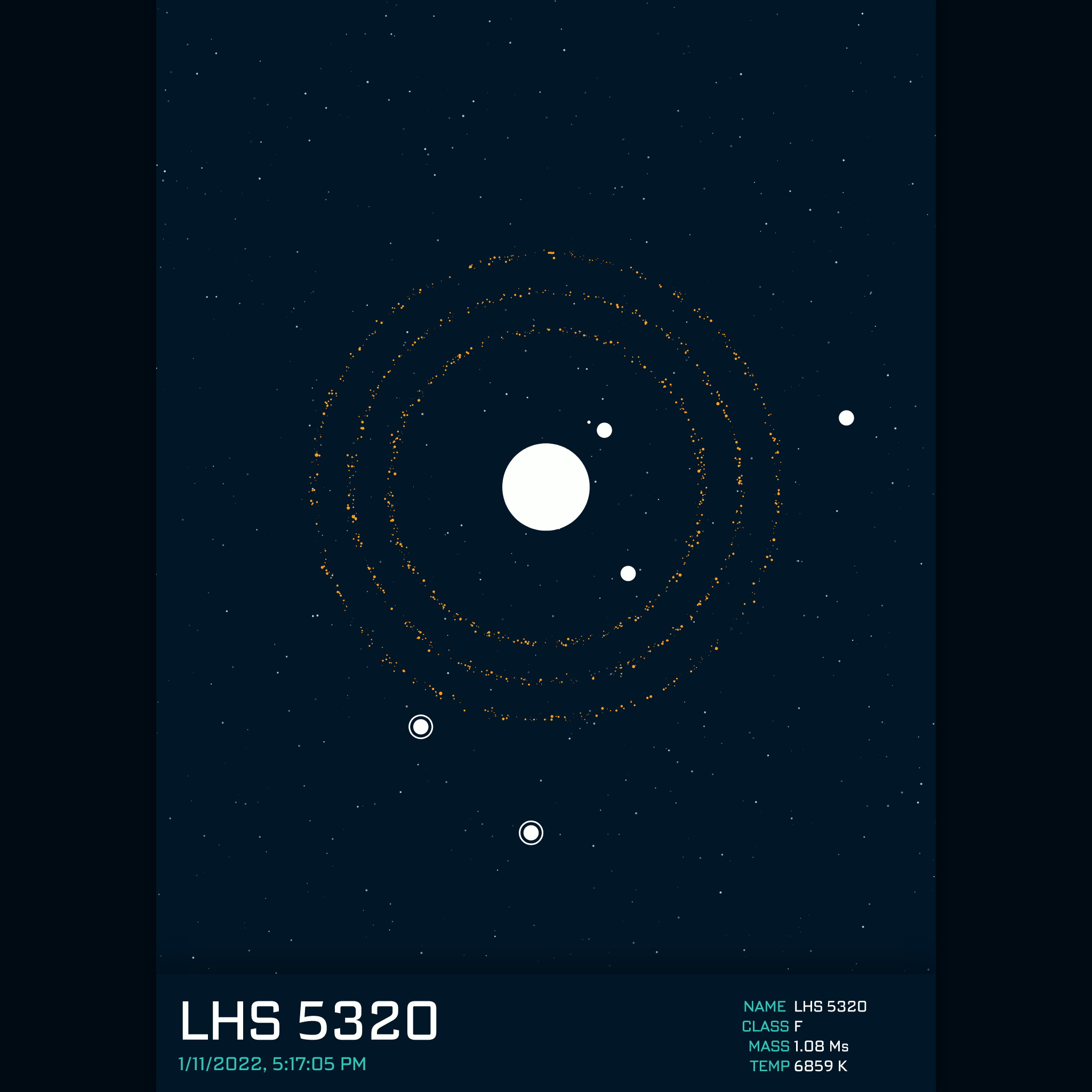 PLANETARY SYSTEM #42 static token preview