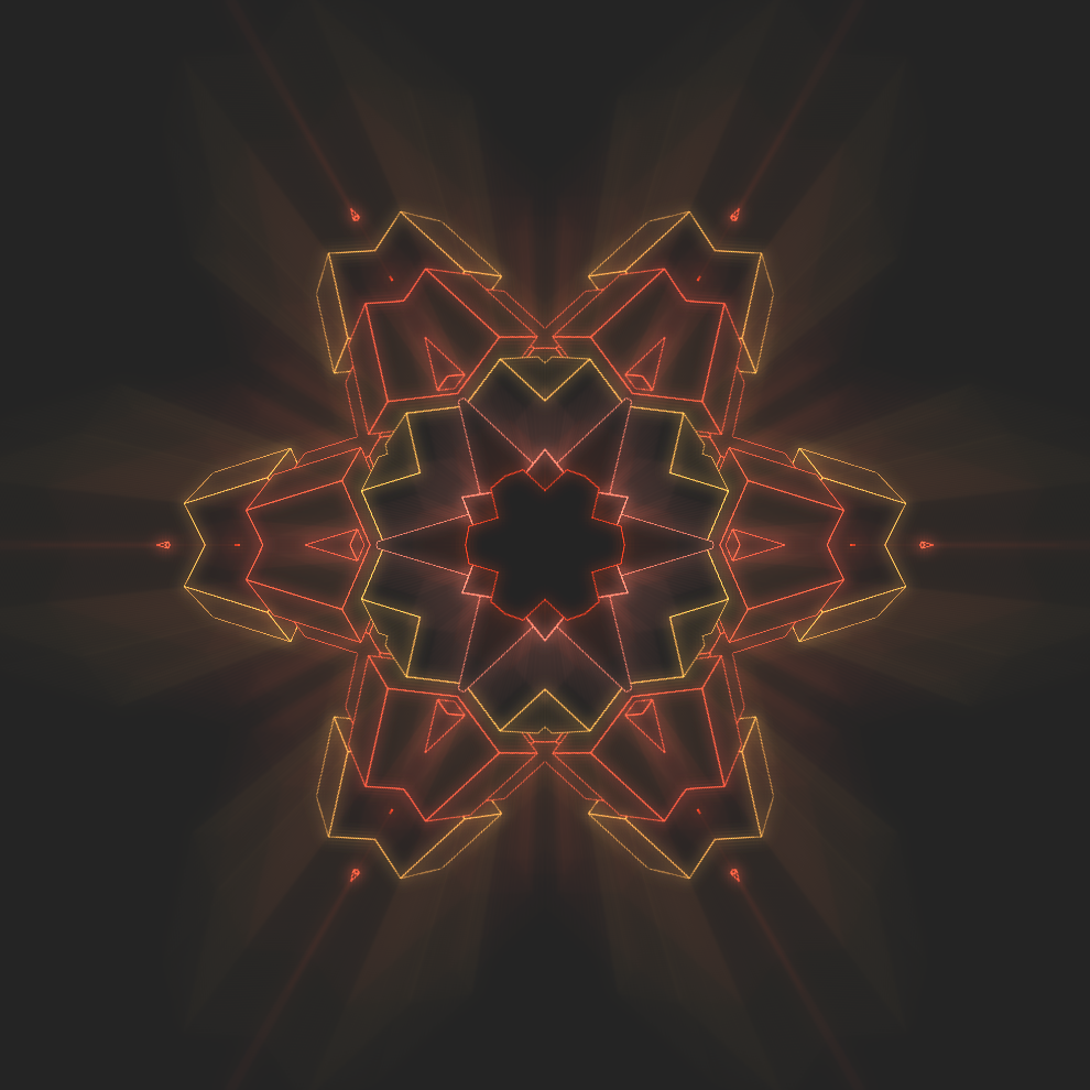 Neon Kaleido #60 static NFT preview