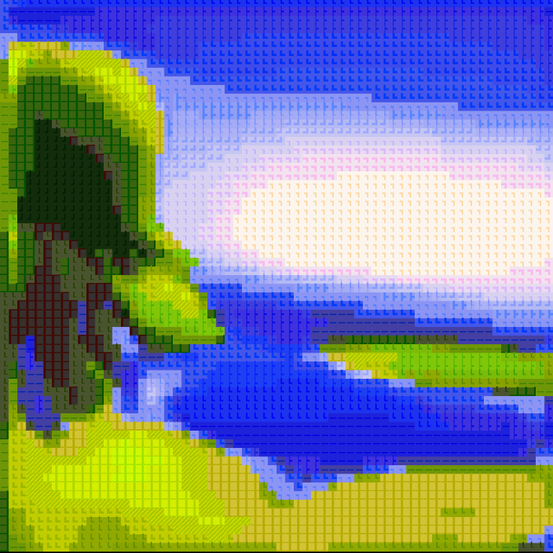 Wonderscapes #207 static NFT preview
