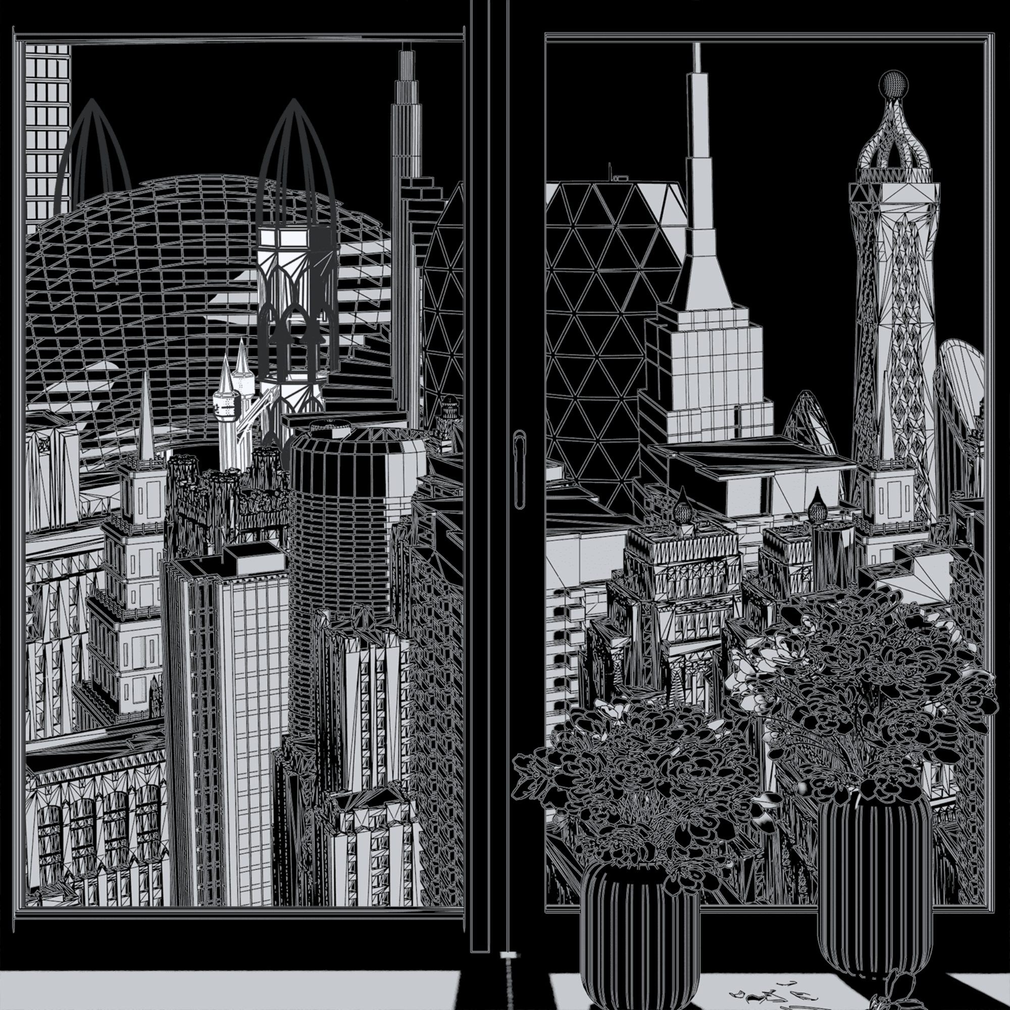 City View #370 static NFT preview