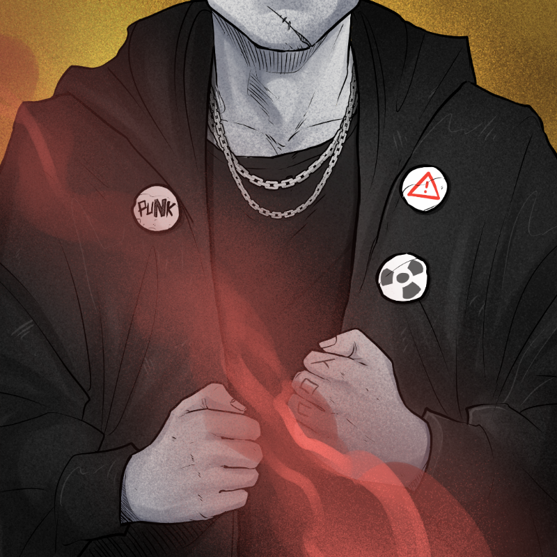 PUNX NOT DEAD #95 static token preview