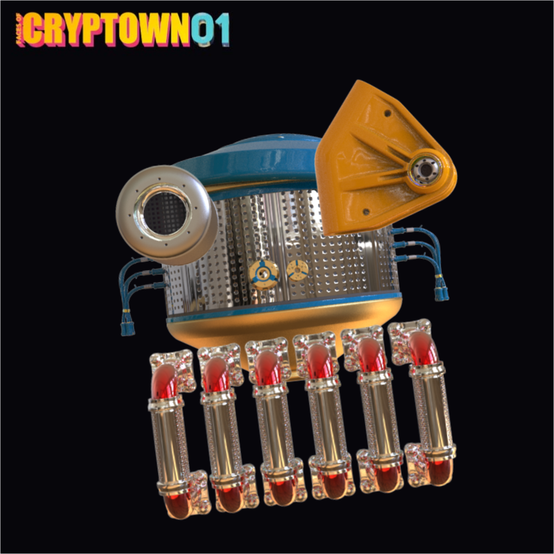 FacesOfCryptown vol.01 #69 static token preview