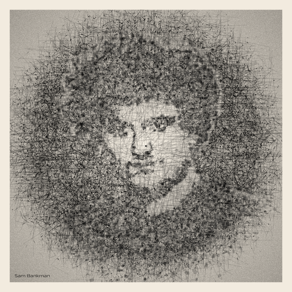 Crypto Portrait #245 static NFT preview
