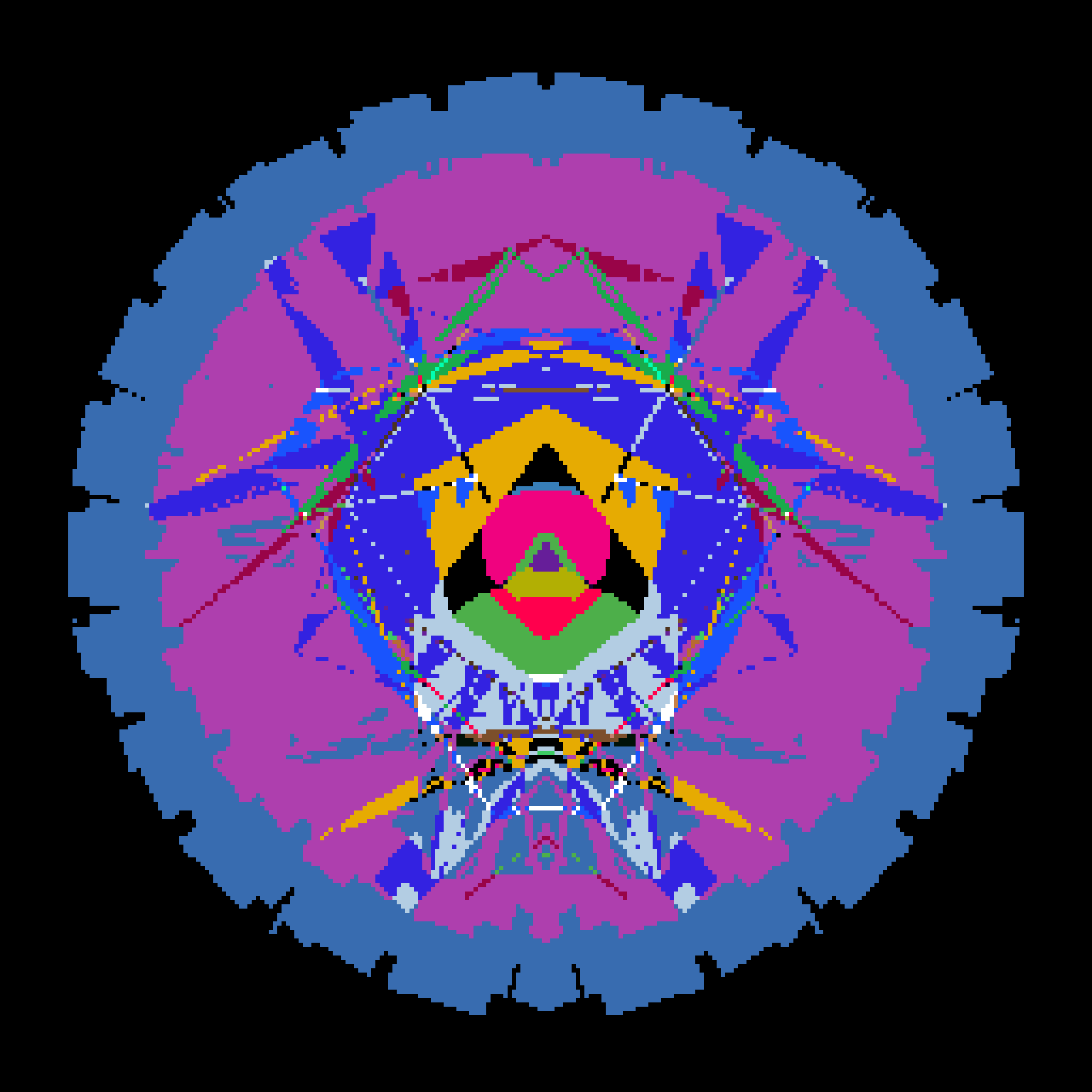 Ideocartography: Planar Slicing Experiment #115 static NFT preview