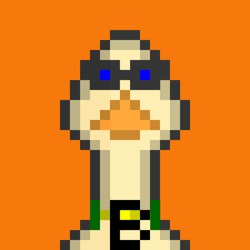 Morixels Goose #282 static token preview