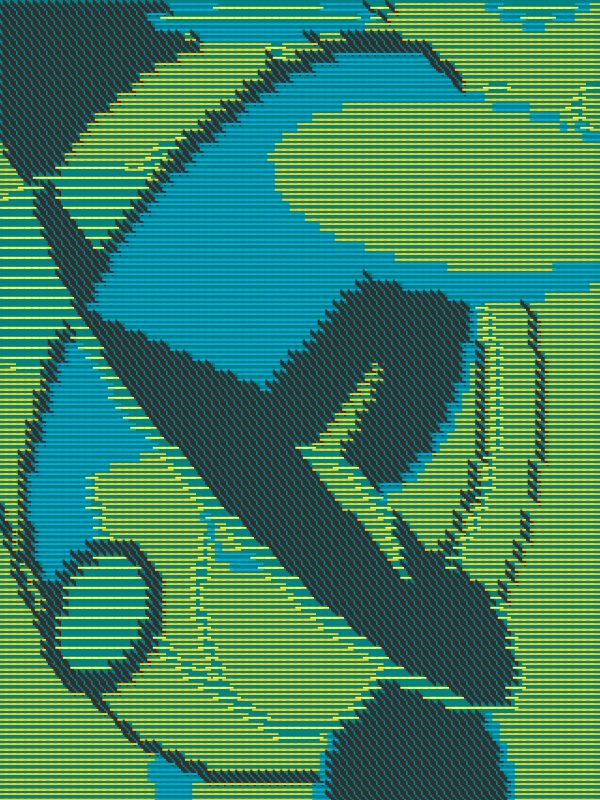 DOS DELIGHT: ASCII #18 static token preview