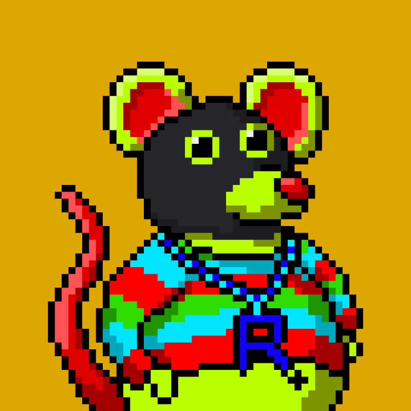 XTZ-Rat #115 static NFT preview