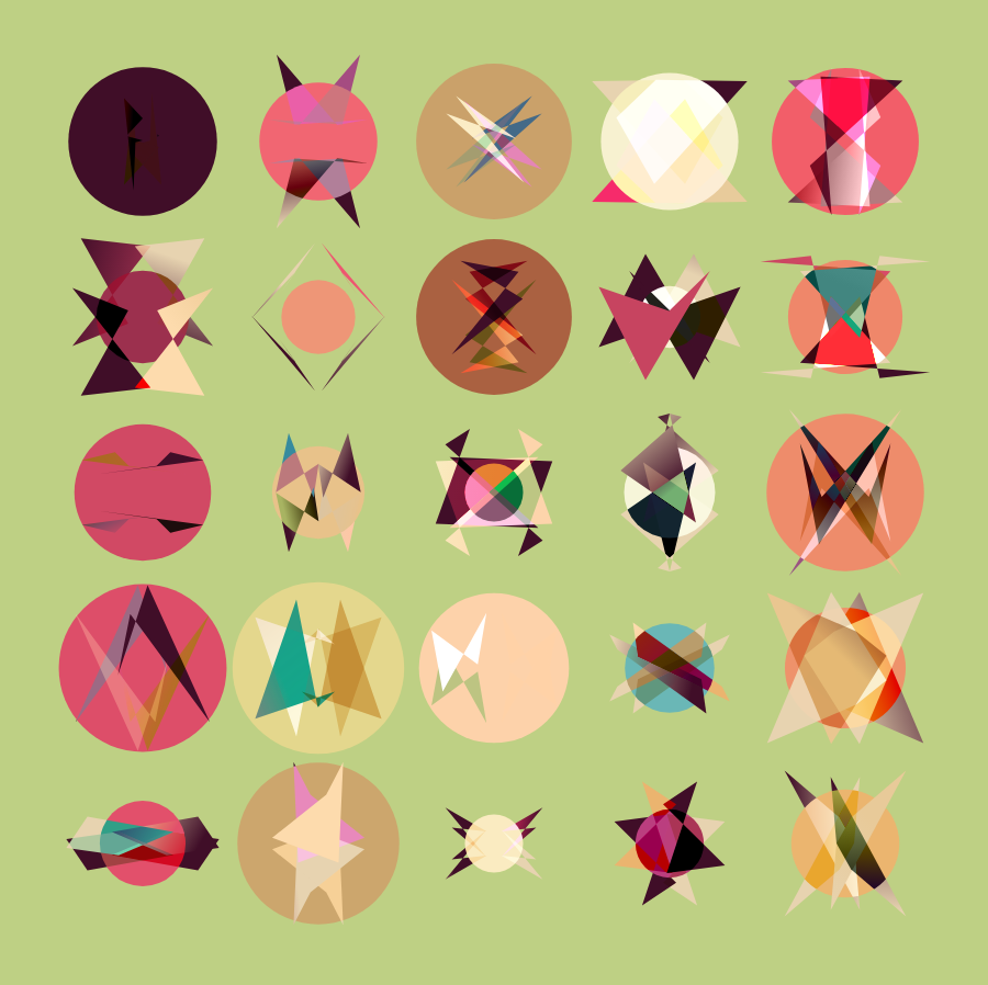 Grid In Motion #110 static NFT preview