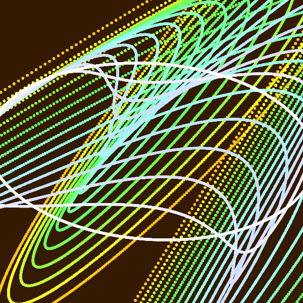 Harmonograph study #53 static NFT preview