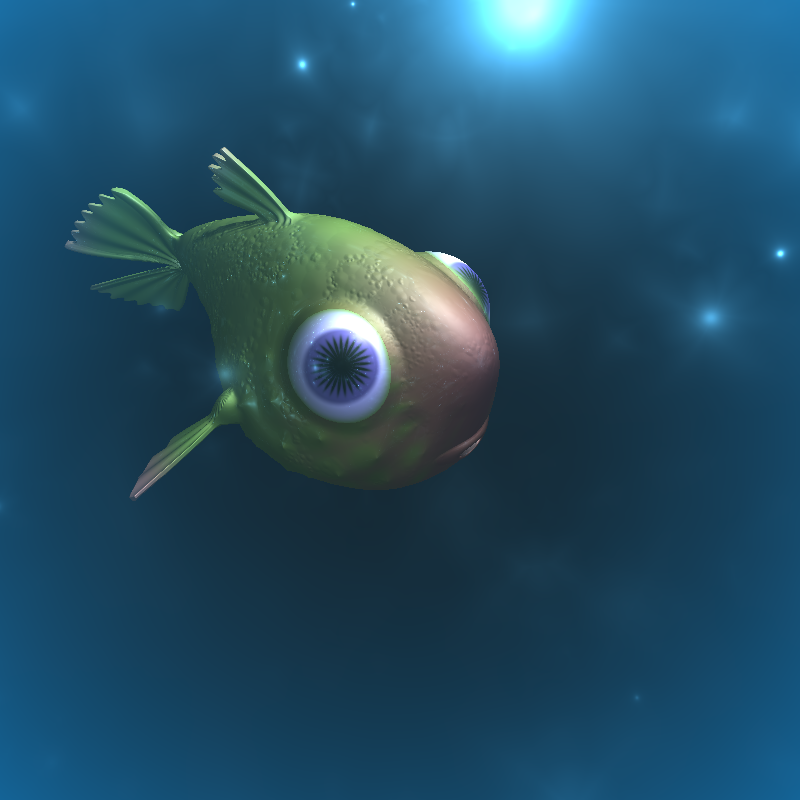 Weird Fishes #40 static NFT preview