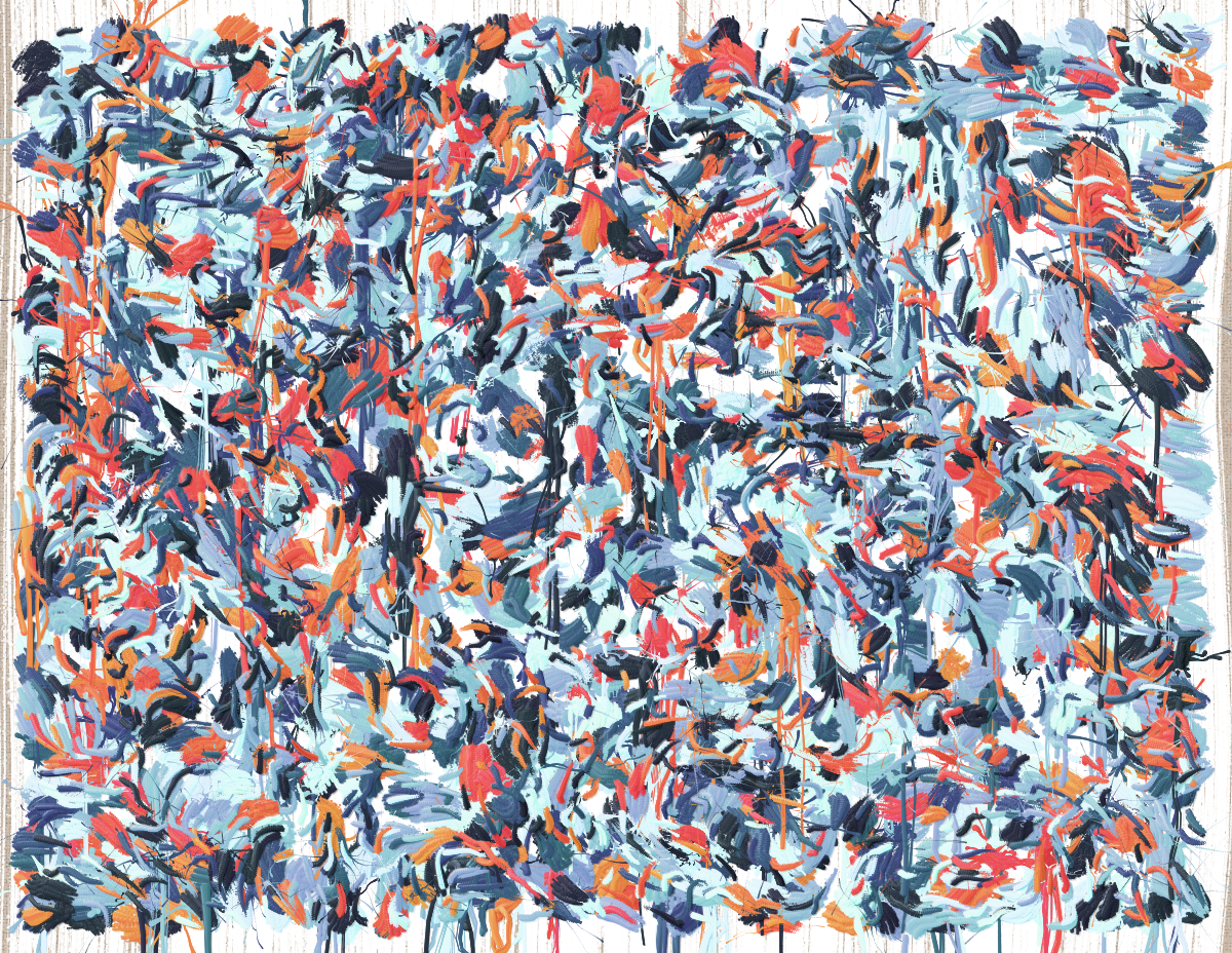 Action Fields #100 static NFT preview