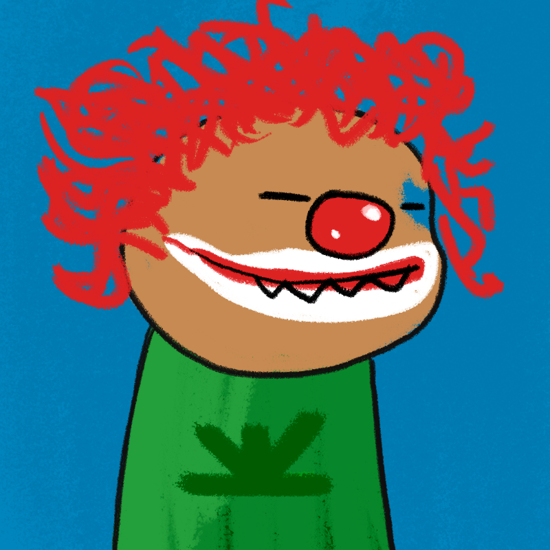 Peculiar clown #115 static token preview