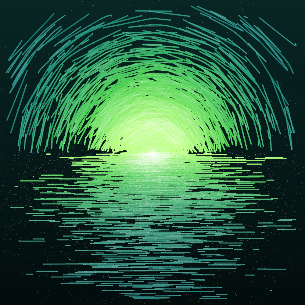 When Light Meets Water #421 static NFT preview