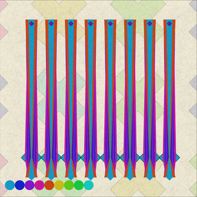 Polychromatic #194 static NFT preview