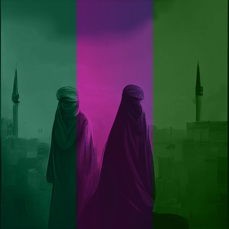 Mandatory hijab #84 static NFT preview