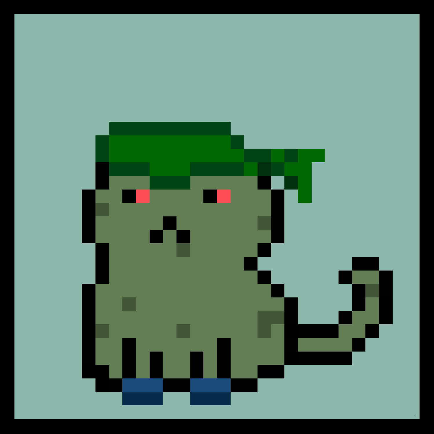 Lazy Kitties #1482 static token preview