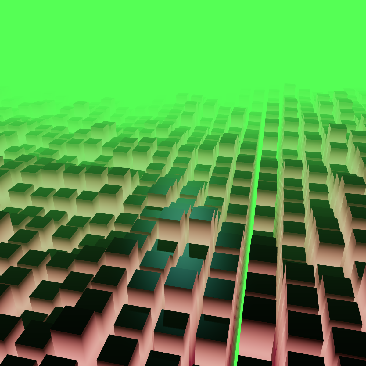 Sea of Monoliths #124 static NFT preview