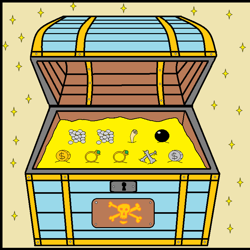 Treasure loot box #70 static token preview