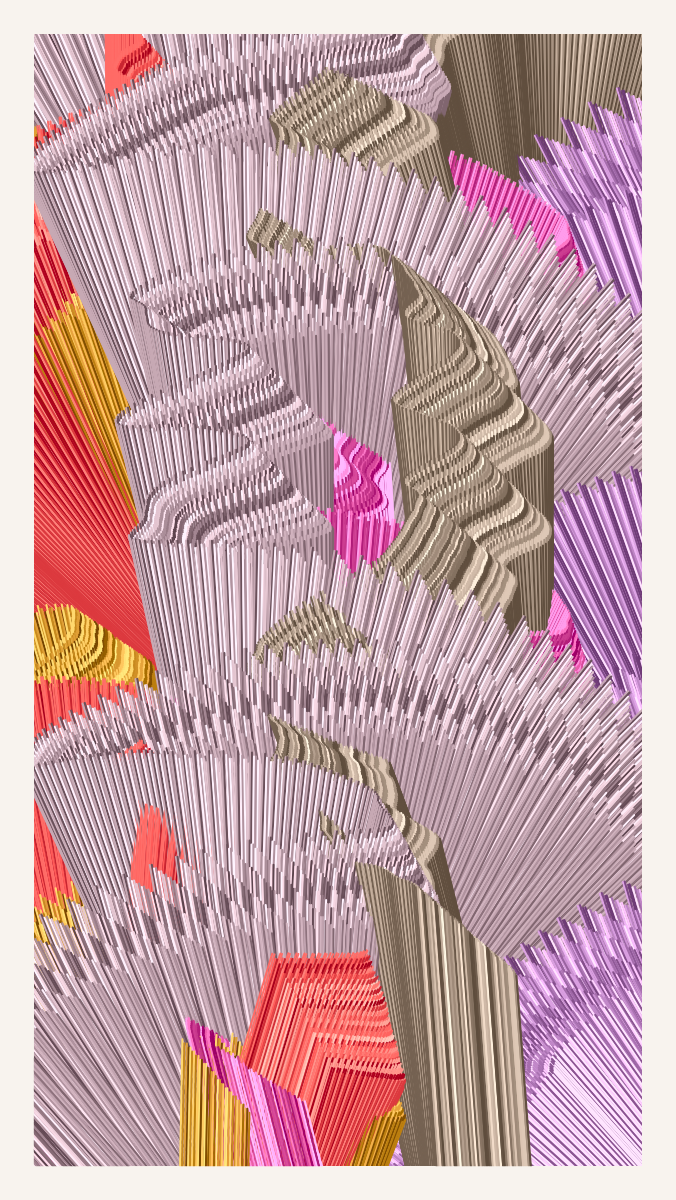 Colorama: Algorithmic Study #117 static NFT preview