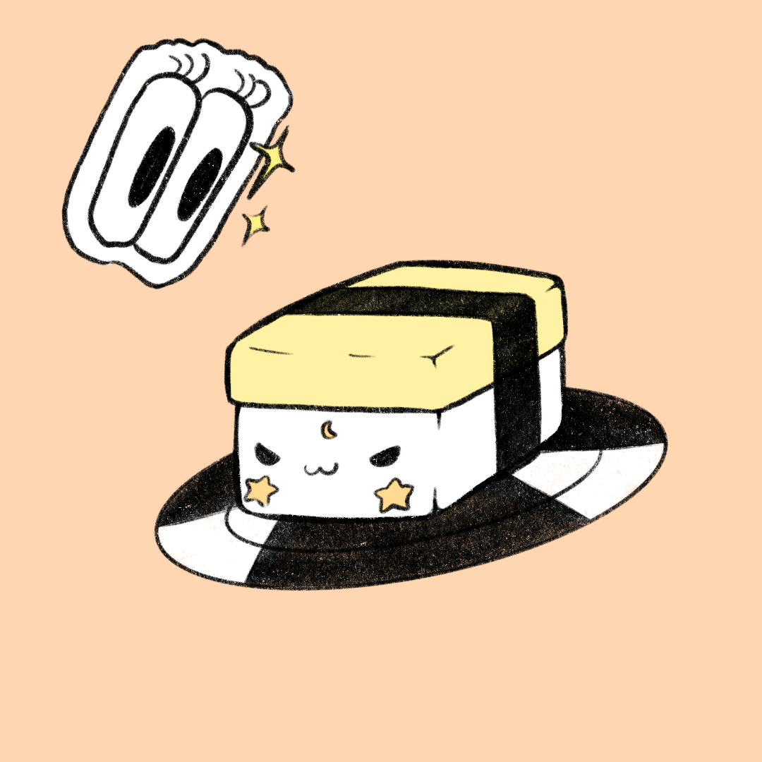 sketchy sushi #38 static NFT preview