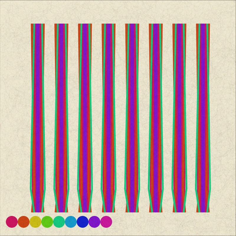 Polychromatic #218 static NFT preview