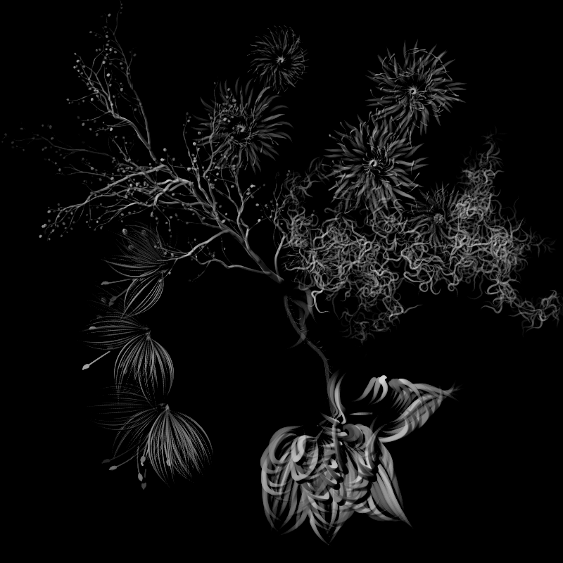 Botanical Ghosts #182 static token preview
