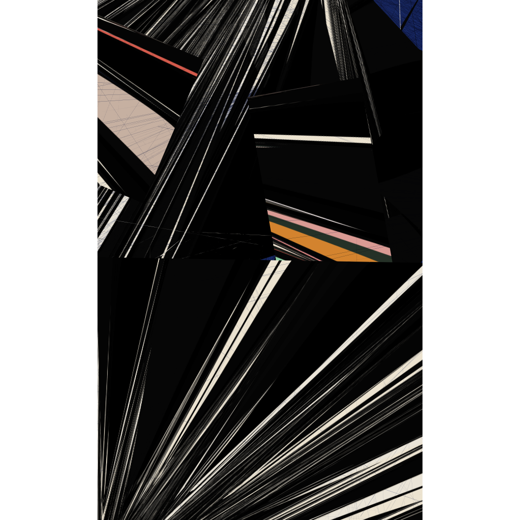 Broken Abstractions in Black #190 static NFT preview