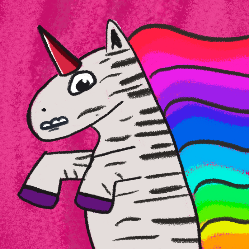 Peculiar unicornos #179 static NFT preview