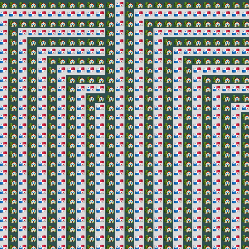 Elementary Cellular Emoji Automata #389 static token preview