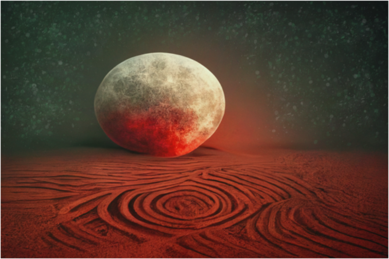 (Red) Moon #18 static token preview