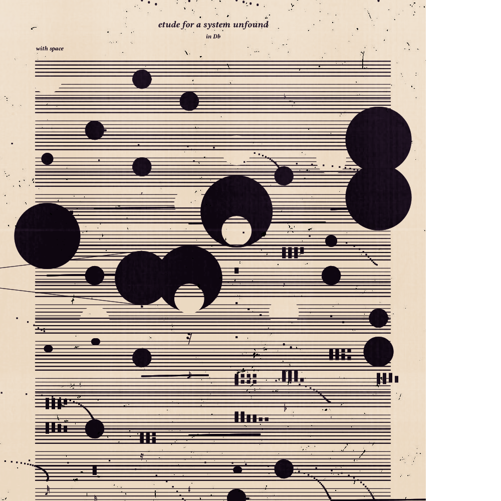 etude for a system unfound #87 static NFT preview