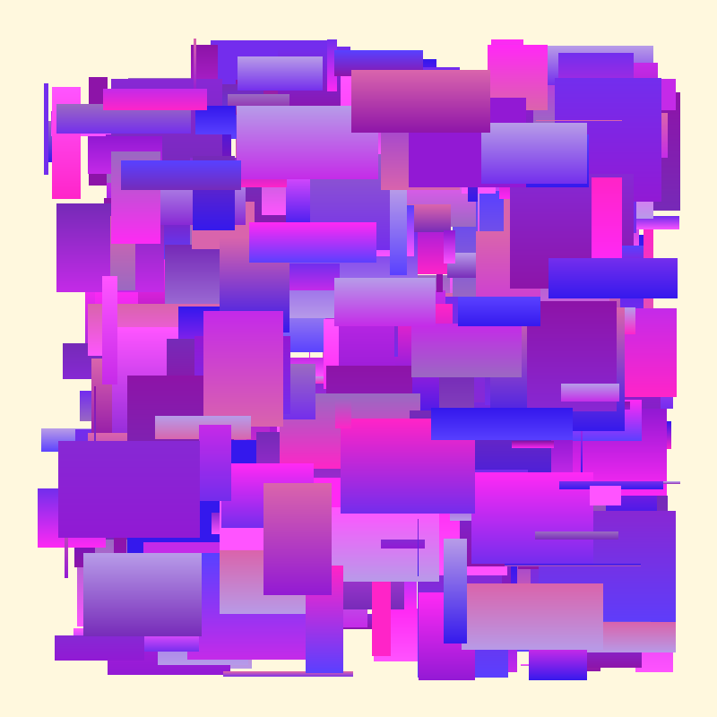 Gradient Rect #147 static NFT preview