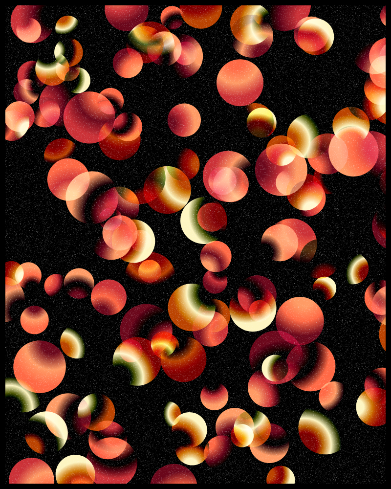 Space Bubbles (re) #85 static NFT preview