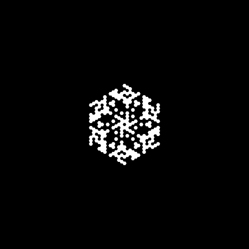 Snowflake #358 static NFT preview