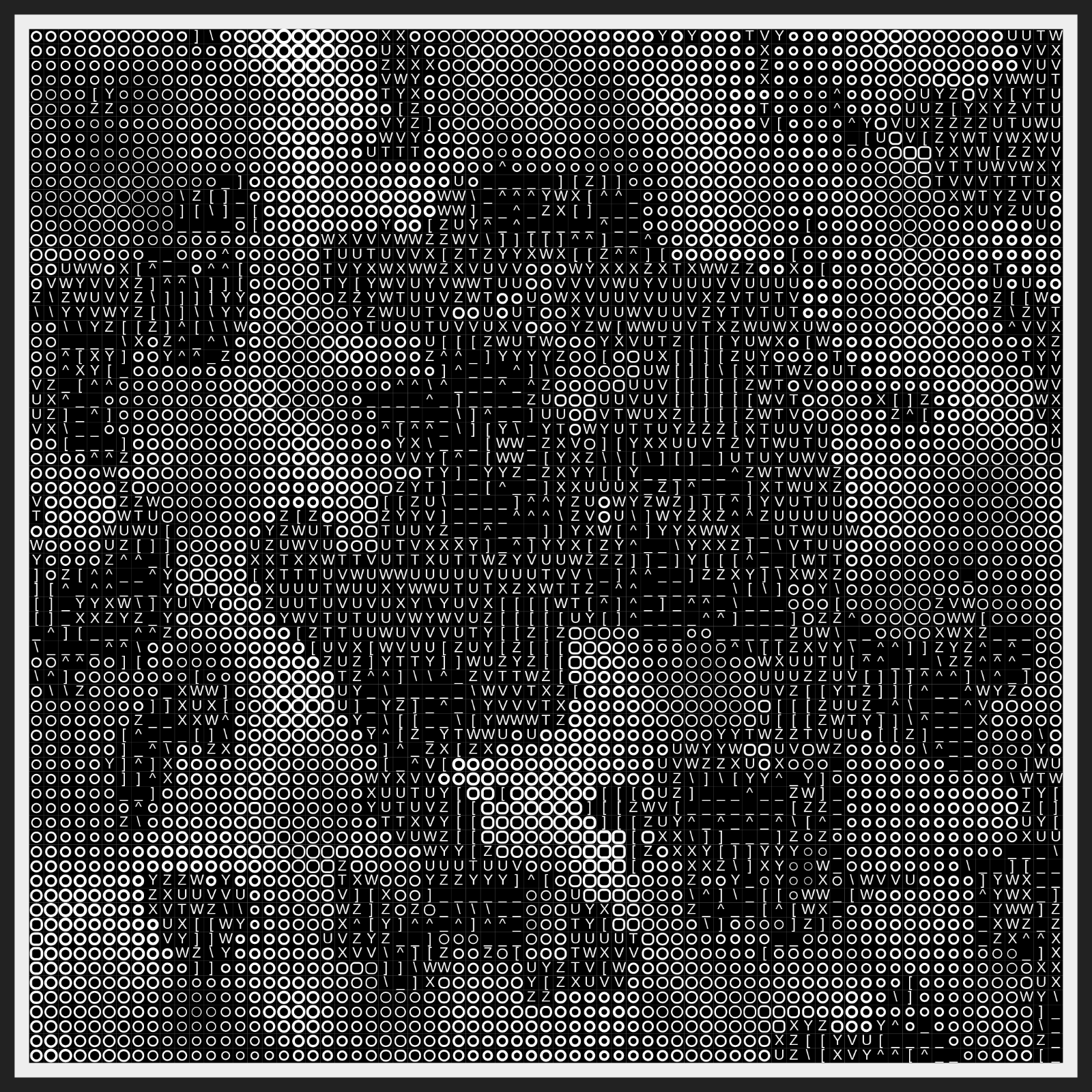 Mapa Mundi [ascii] #121 static NFT preview