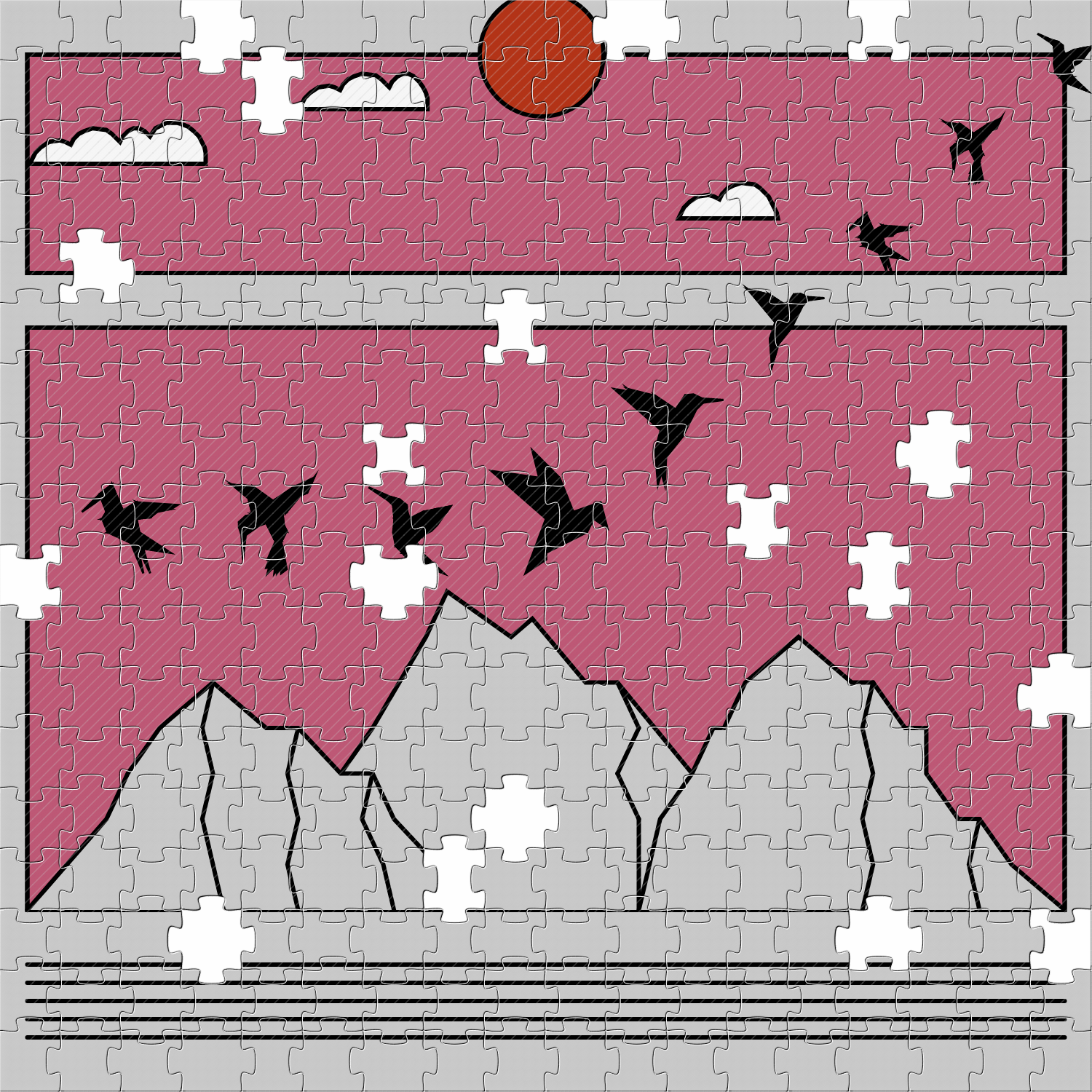 Puzzles & Birds #23 static token preview