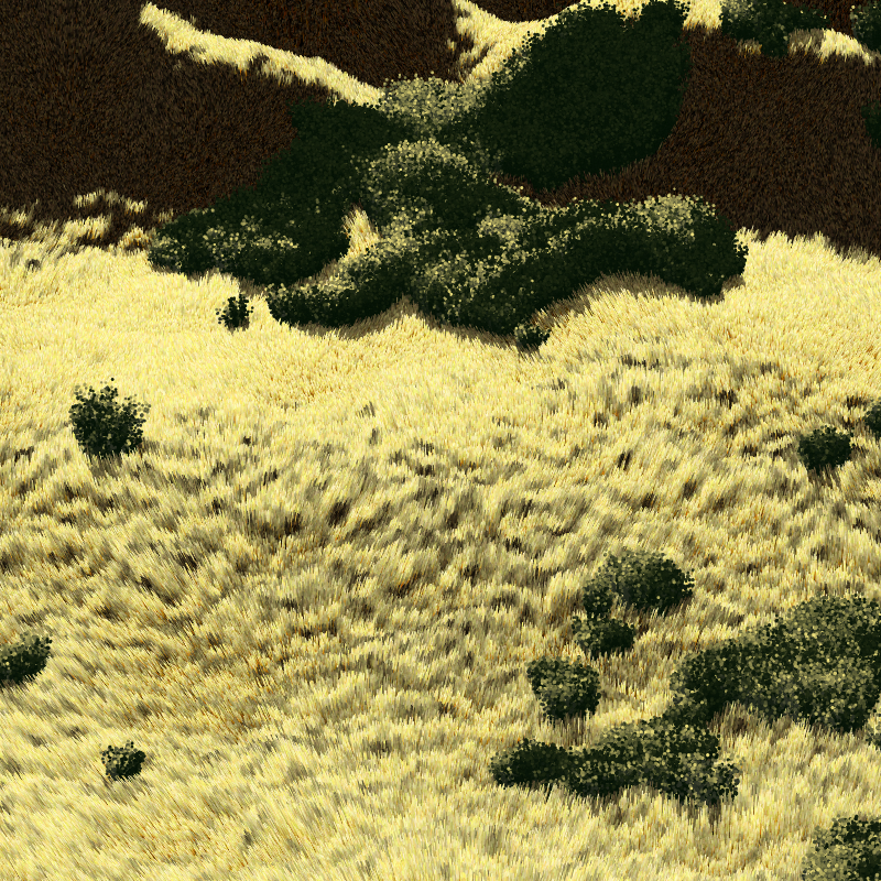California Hills in Late Sun #166 static NFT preview
