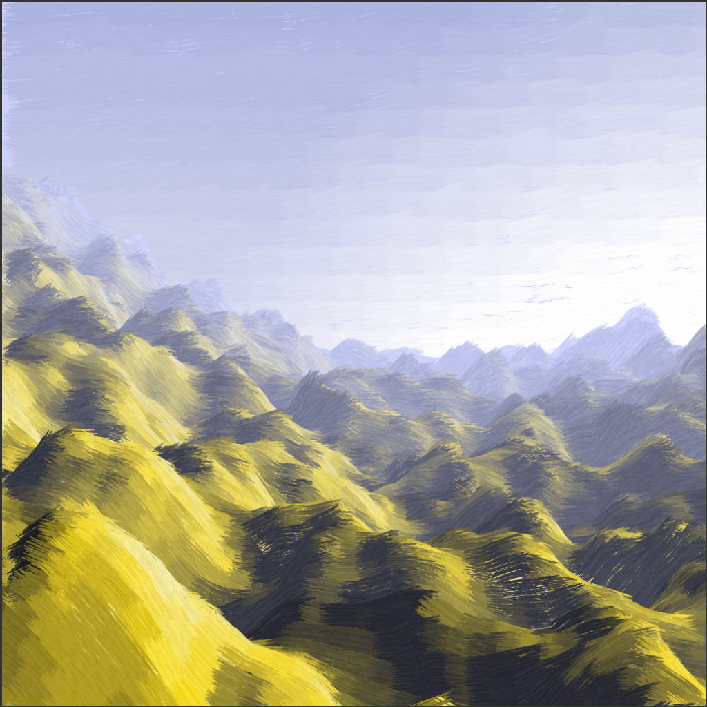Lush Fields #119 static NFT preview
